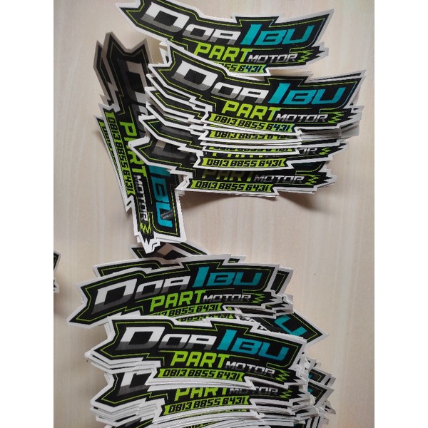 

Stiker costume glossy