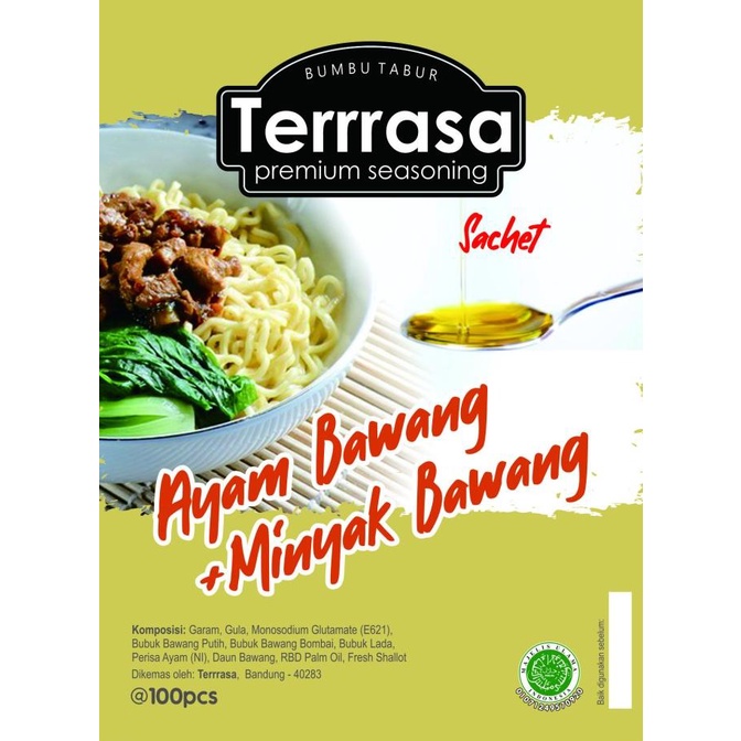 

{{{{{{] bumbu powder instan sachet + minyak