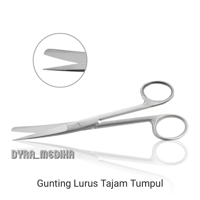 

GUNTING LURUS TAJAM TUMPUL 14 CM STAINLESS STEEL