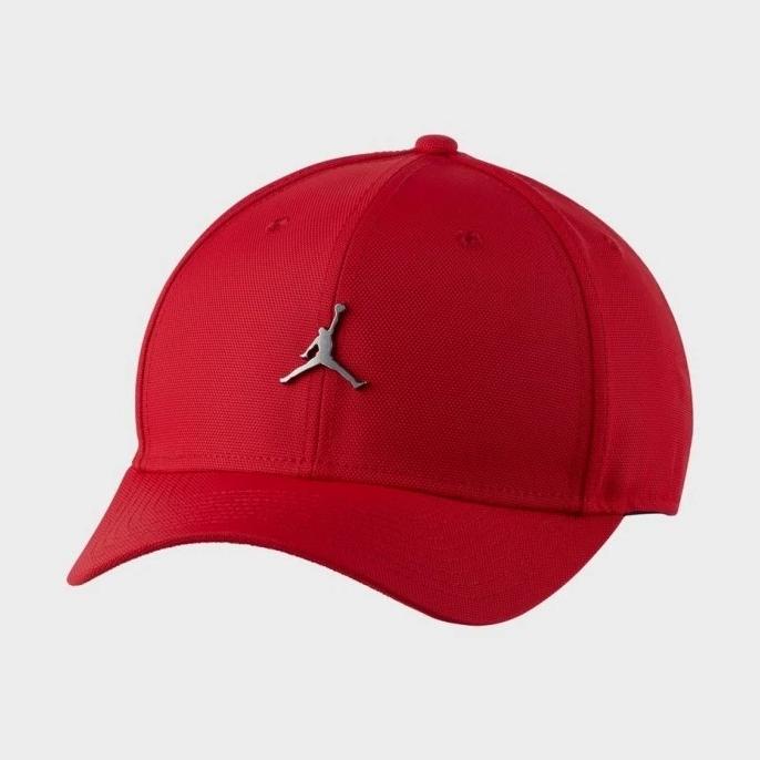 Topi Air Jordan Metal Cap Original Merah ---READY---