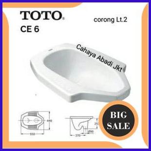 CLOSET / KLOSET JONGKOK TOTO PUTIH CE6 LANTAI 2 (GOJEK) accessories 54PR23