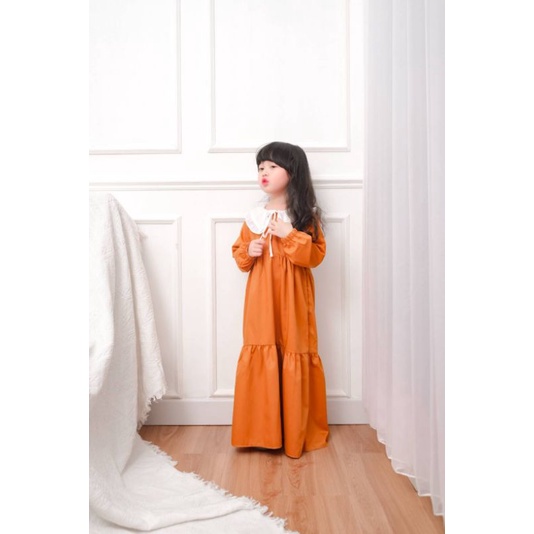 gamis bayi | gamis bayi dan anak katun toyobo usia 1-2 thn| Gamis Minna merk Jump Inc