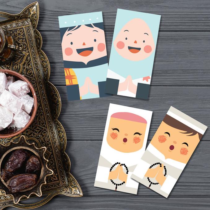 

&<&<&<&] Isi 6 pcs Amplop Lebaran Idul Fitri Karakter Anak/ Angpao Lebaran Lucu