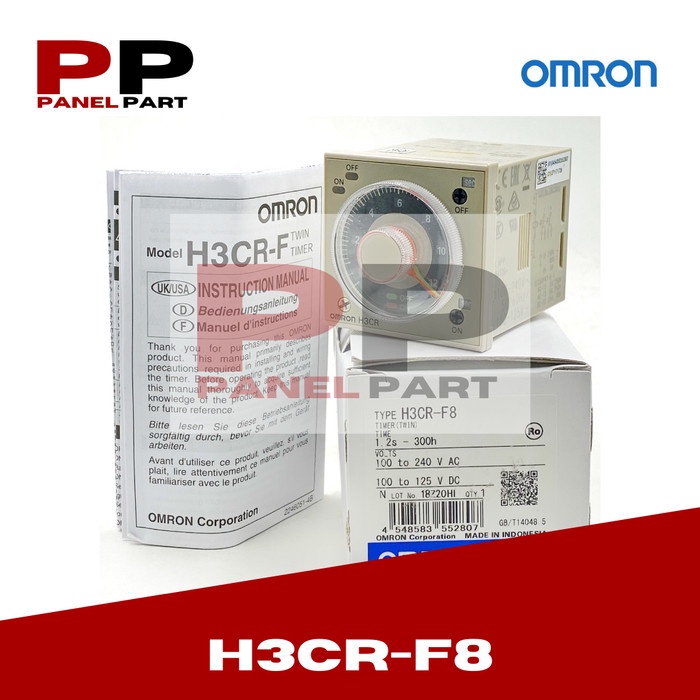 Terlaris Timer Omron H3Cr-F8-220Vac