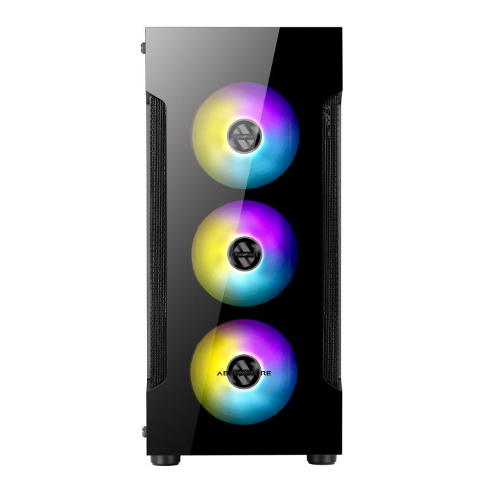 Casing Abkoncore T250 V2 with SYNC 4 FAN RGB REMOTE