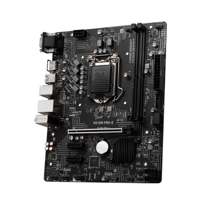 Motherboard MSI H510M PRO-E (LGA1200, H510, DDR4, USB3.2, SATA3)