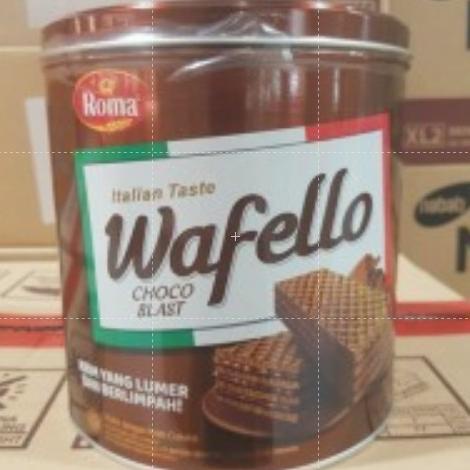 

~^~^~^] ROMA WAFELLO KALENG COKLAT CARAMEL KUE LEBARAN PARCEL IDUL FITRI MURAH