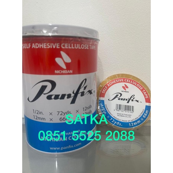 

HOT SALE ISOLASI SOLATIP PANFIX 1/2 inch X 72 Yards