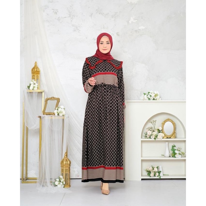 Baju Fashion Maxi Gamis Syari Dress Wanita Muslimah Jumbo Pesta