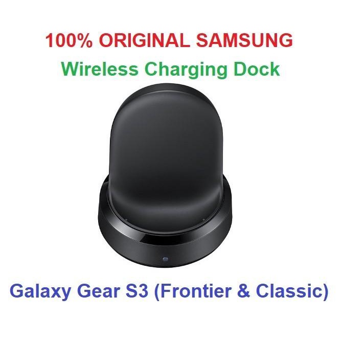 Terlaris Samsung Wireless Charging Dock Gear S3 Frontier S3 Classic Original