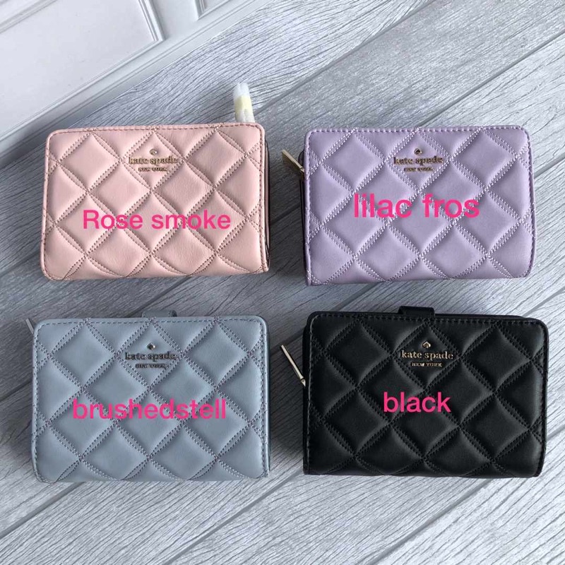 New kate spade natalia medium wallet bifold Best Quality