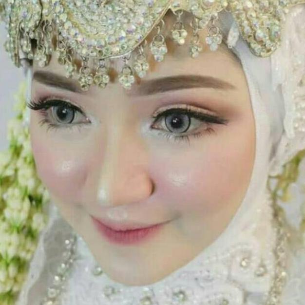 Miliki Softlens Gel universal Normal Minus Diameter 15mm gel gray grey brown blue lensa kontak ,.
