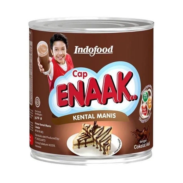 CAP ENAAK SKM COKLAT 370 GR - SUSU KENTAL MANIS