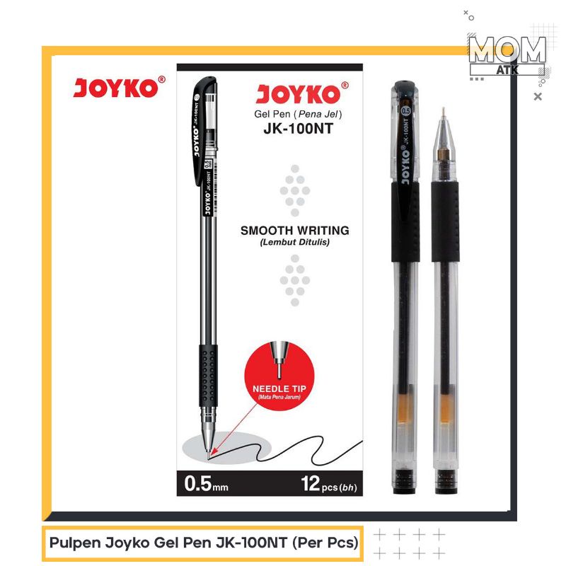 

Pulpen Joyko Gel Pen JK-100NT Hitam