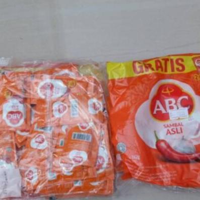 

] ABC SAOS SAMBAL ASLI SAUS ABC 8gram per pack