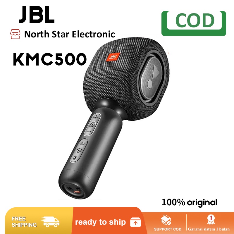 New JBL KMC500 2600mAh 12W Professional Karaoke Portable Bluetooth 5.0 Handheld Wireless Microphone