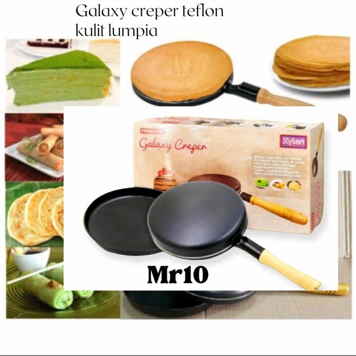 Terlaris Galaxy Creper Cetakan Kulit Lumpia Anti Lengket/Teflon Kulit Lumpia