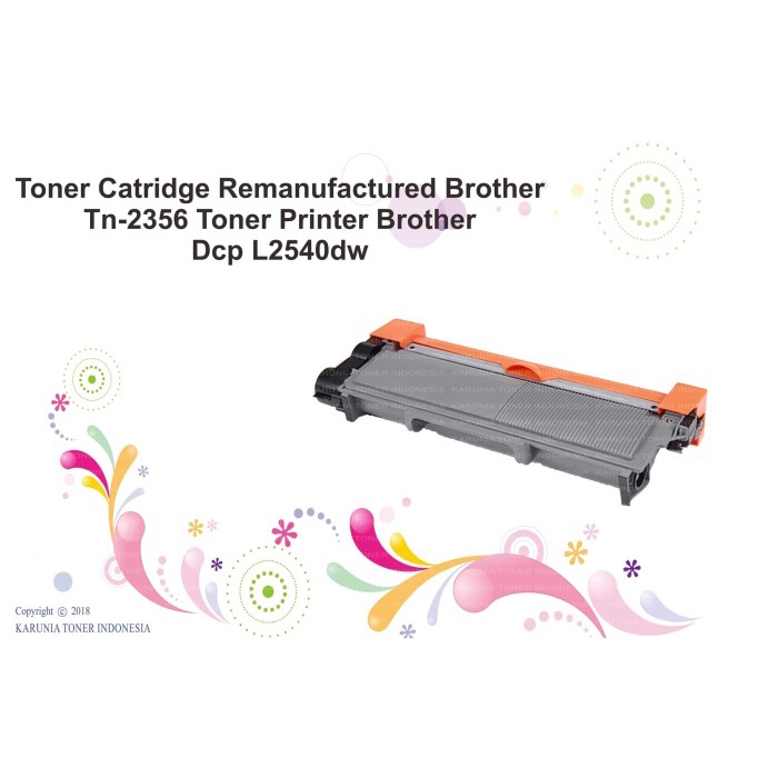 Terlaris Toner Catridge Remanufactured Brother Tn-2356 Brother Dcp L2540Dw