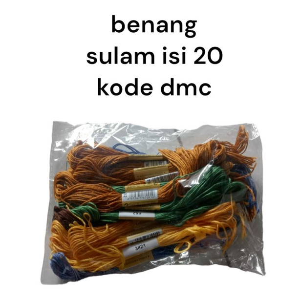 benang sulam benang kristik kode mirip dmc