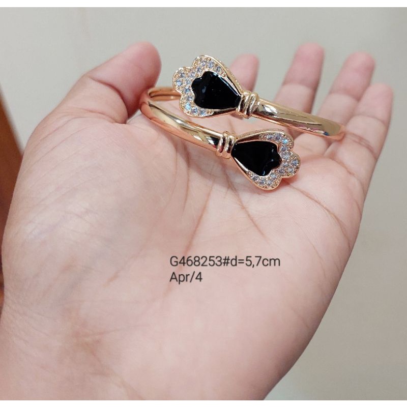 Gelang kolong dewasa motif daun riject