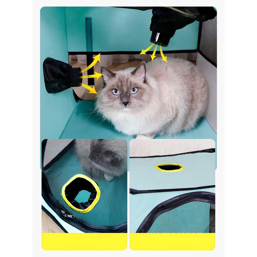 McPhee Kandang Lipat Hewan Peliharaan Kucing Anjing Pet Drying Box - M52