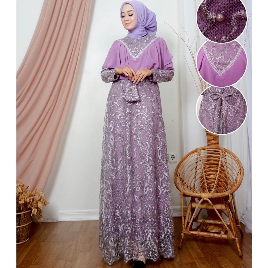 GAMIS BRUKAT MANDALIKA| GAMIS| GAMIS TERBARU| GAMIS PESTA| GAMIS KONDANGAN| GAMIS TILE| GAMIS BRUKAT