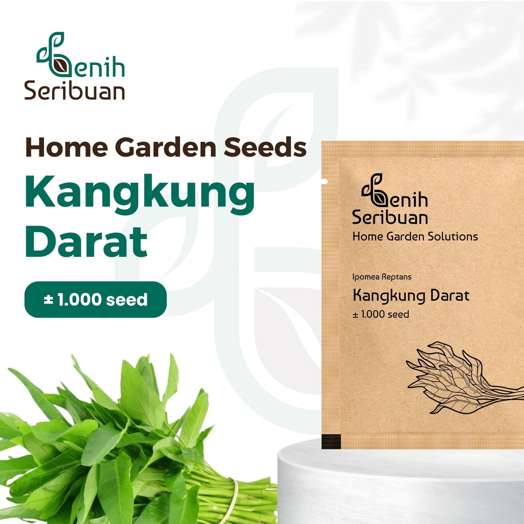 Benih Seribuan - Bibit Sayuran Kangkung Darat Unggul Premium