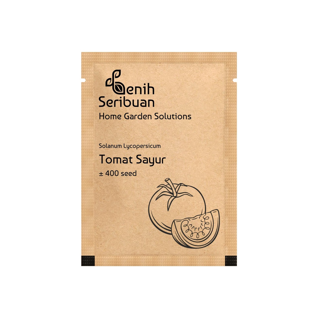 Benih Seribuan - Bibit Sayuran Tomat Sayur Merah Unggul Premium