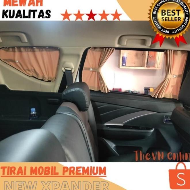 Aksesoris Gorden Tirai Mobil Avanza, Xpander ,Calya Sigra Mewah Dan