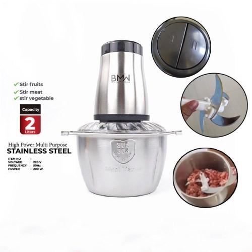 Terlaris Jet Ouseware - Blender Daging Sayur 2L Food Copper Stainless Sus304 Me 066