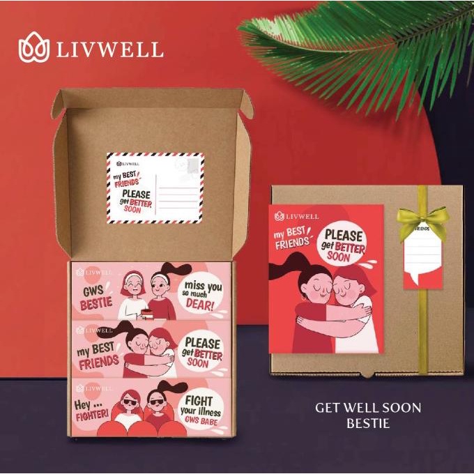 

[EXCLUSIVE HAMPERS] Healthy Oatmeal Cookied - Get Well Soon