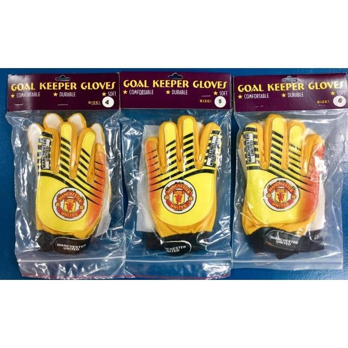 Sarung Tangan Kiper Anak Manchester United bah02