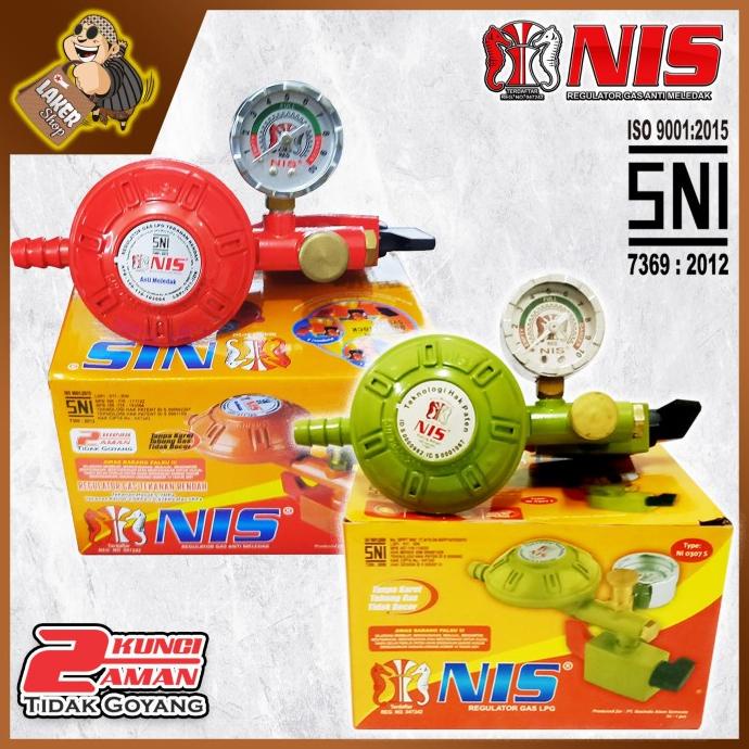 NIS REGULATOR ROBOT RELEASE GAS (NI 0307 S) - TEKANAN RENDAH