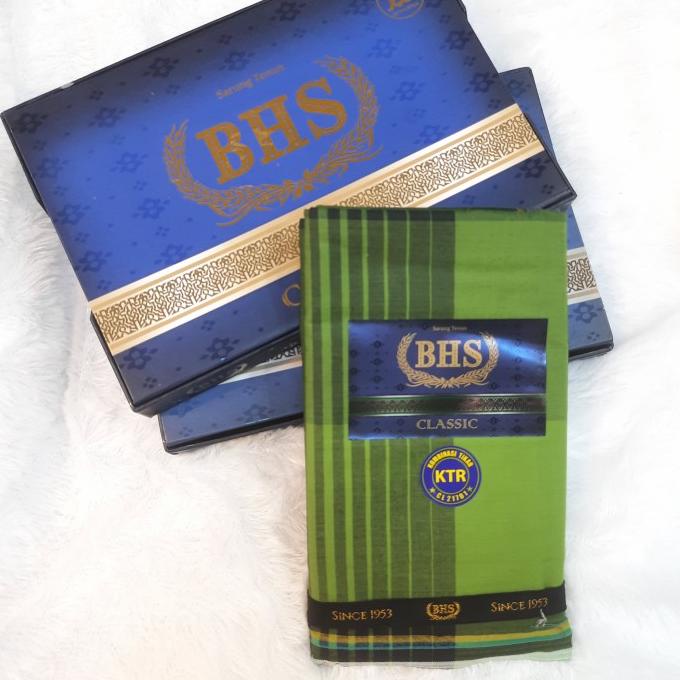 Sarung BHS Classic Motif Kotak Salur Original Murah (ASLI) Bukan Afkir