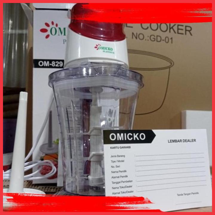 (ACEL) FOOD CHOPPER OMICKO OM 828 829 - FOOD PROCESSOR OM829 828 ORIGINAL