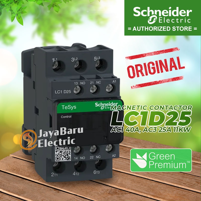 New Kontaktor Contactor Schneider LC1D25 24V 42V 48V 110V 220V 380V LC1D25B7 LC1D25D7 LC1D25E7