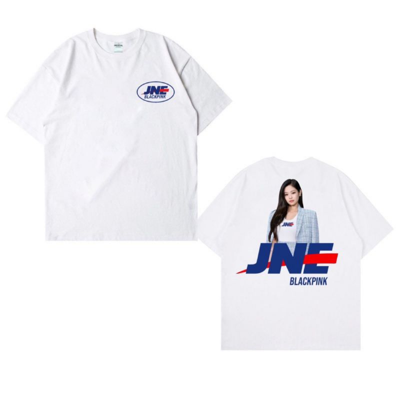 KAOS JENNIE -SHORT TEE | Tshirt PLESETAN BAND METAL BLACKPINK OVERSIZED BOOTLEG