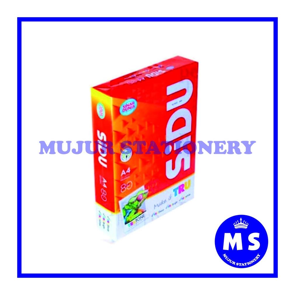 

Berkualitas! KERTAS HVS SIDU SINAR DUNIA A4 80 GSM !