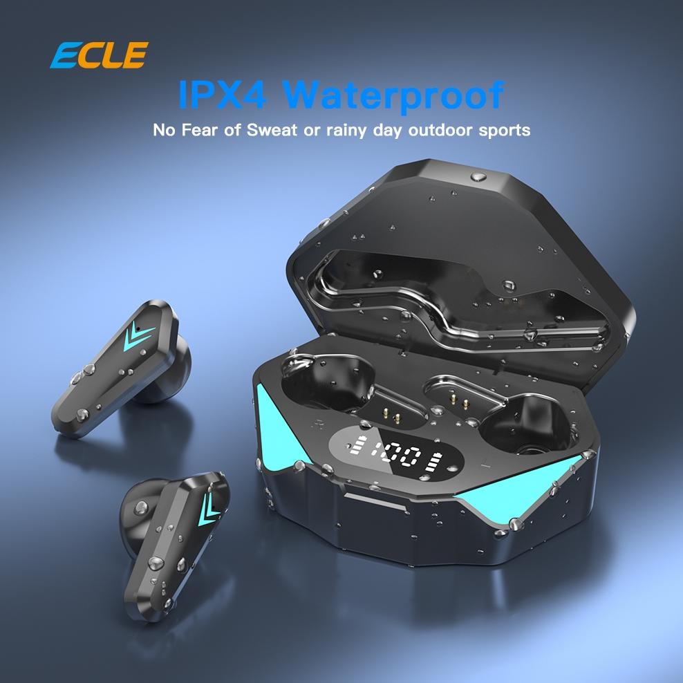 Terbaik ECLE X15 TWS Headset Bluetooth Ultra HD Audio Mini Earbuds HiFi Stereo WaterProof ,.