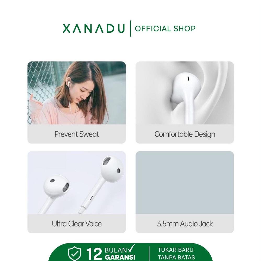 Hot - Xanadu XA99 Headset With Microphone Earphone in Ear