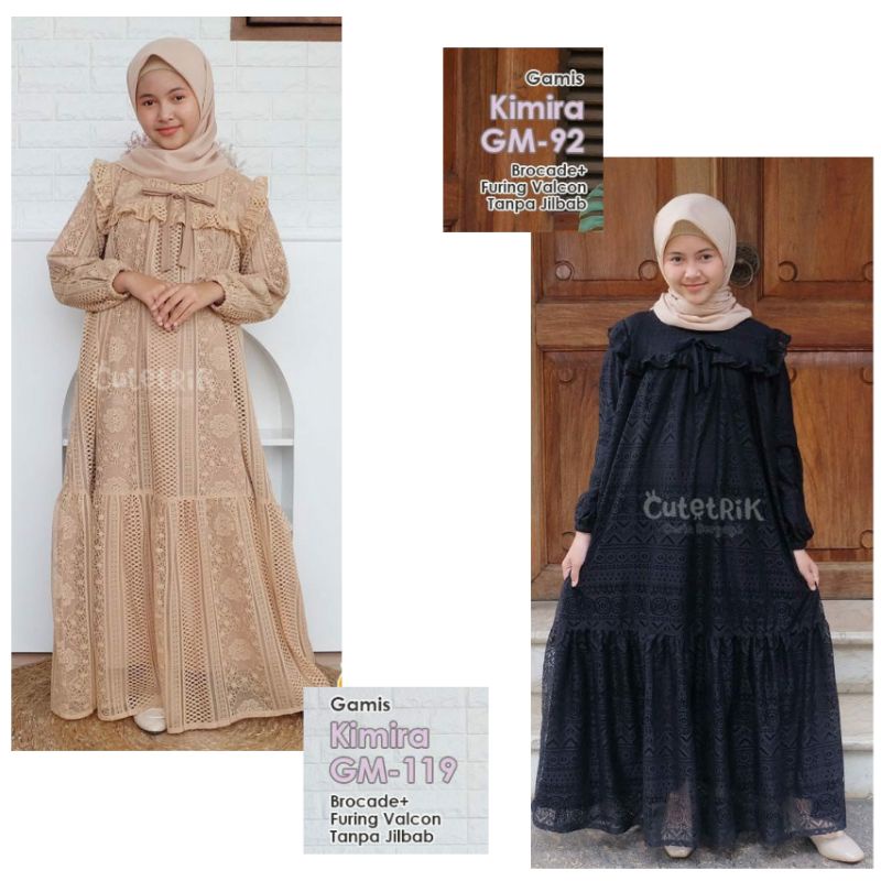GAMIS KIMIRA CUTETRIK ANAK & DEWASA
