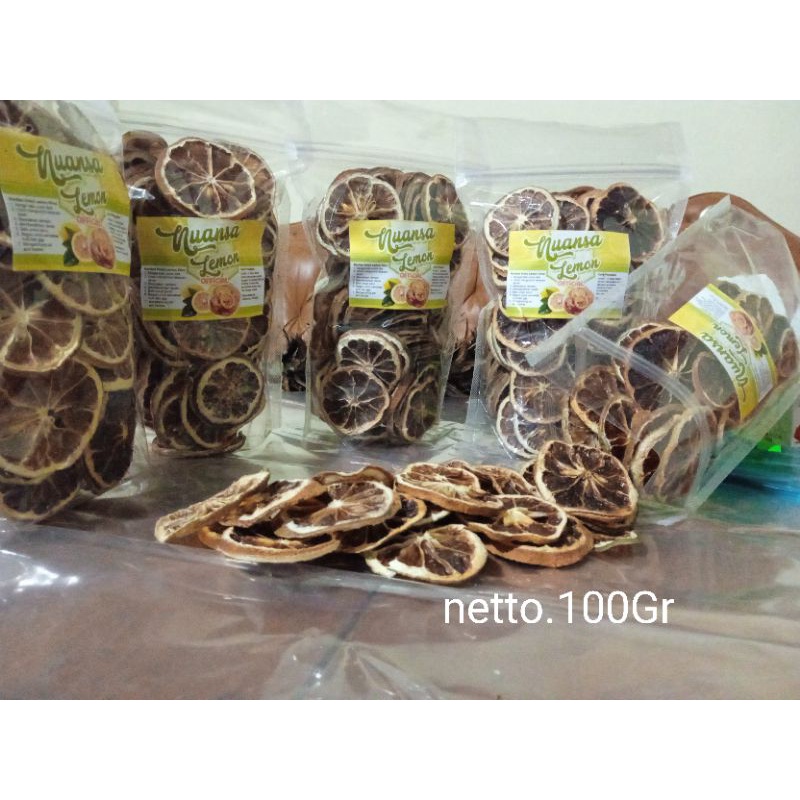 

lemon kering/Dried lemon slice/premium quality.100Gr
