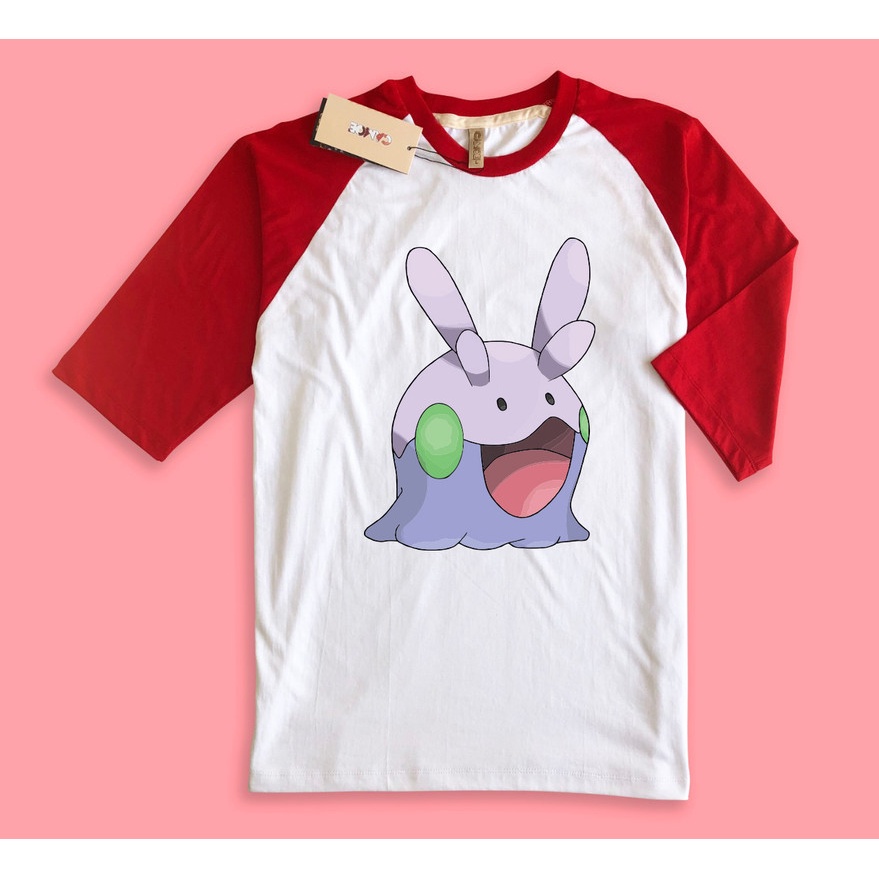 Kaos Raglan Anime Pokemon Goomy