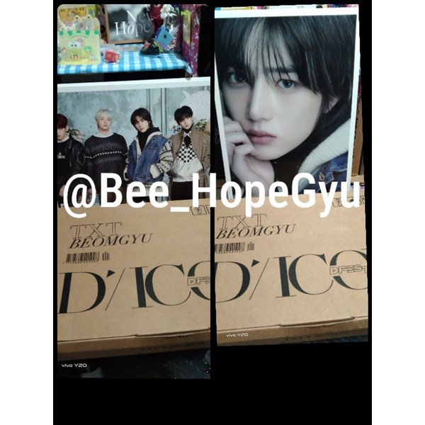 photobook TXT tomorrow x together hour h:our 3 suncheon & extended PB dicon dfesta cover beomgyu mid