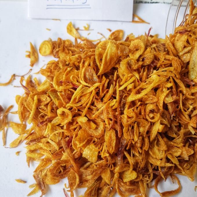 

Promo Bawang Goreng Brebes 1kg Murni / Tanpa Tepung