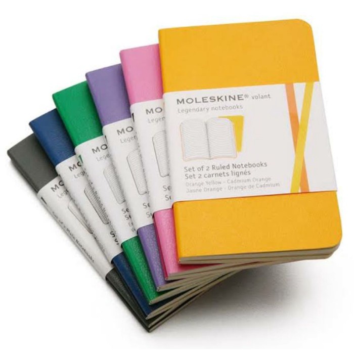 

BAYAR DITEMPAT MOLESKINE VOLANT RULED NOTEBOOK EXTRA SMALL /BUKU TULIS SEKOLAH/BUKU TULIS SIDU/BUKU