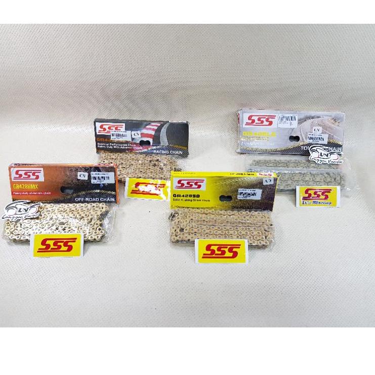 Hadir Terheboh Rante Rantai SSS GR 428 130 140 428-130 428-140 SB HSBT LO HMX Gold