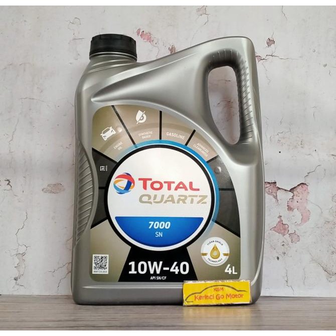 OLI TOTAL QUARTZ 7000 SN 10W-40 4L - OLI TOTAL QUARTZ 7000 10W40 4L ima