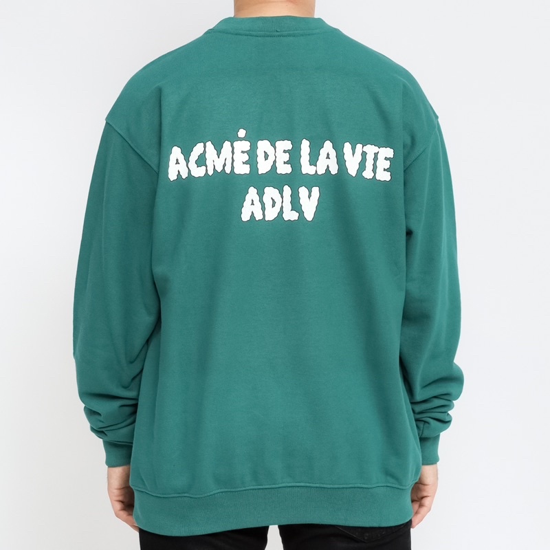 Adlv Simpsons Crewneck Green