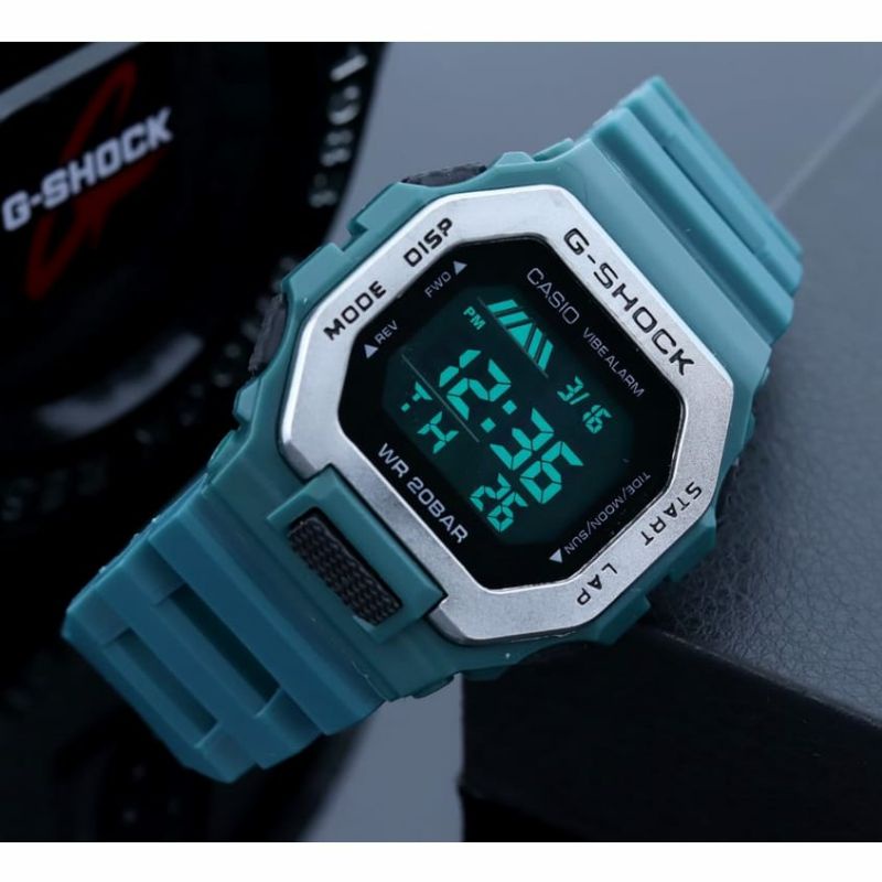 Jam Tangan GBX100 Digital Time Tahan Air Pria Waterproof Kasual Terlaris Bayar Dirumah